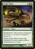 Acidic Slime – Uncommon Magic: The Gathering card from Commander 2013 (#134)