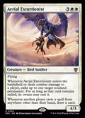 Aerial Extortionist – Rare Magic: The Gathering card from Murders at Karlov Manor Commander (#54)