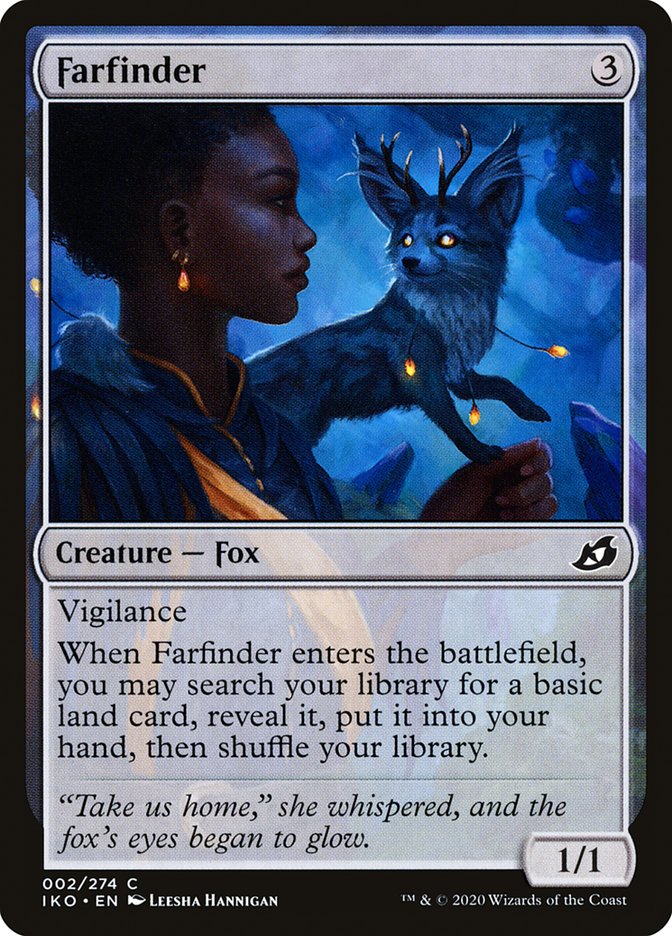 Farfinder – Common Magic: The Gathering card from Ikoria: Lair of Behemoths (#2)