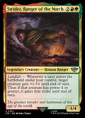 Strider, Ranger of the North – Uncommon Magic: The Gathering card from The Lord of the Rings: Tales of Middle-earth (#232)