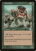 Alpha Kavu – Uncommon Magic: The Gathering card from Planeshift (#77)
