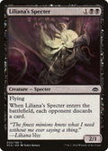 Liliana's Specter – Common Magic: The Gathering card from Planechase Anthology (#34)