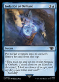 Isolation at Orthanc – Common Magic: The Gathering card from The Lord of the Rings: Tales of Middle-earth (#57)