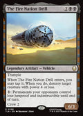 The Fire Nation Drill – Rare Magic: The Gathering card from Avatar: The Last Airbender (#98)