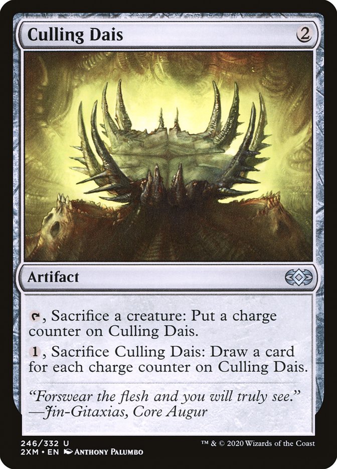 Culling Dais – Uncommon Magic: The Gathering card from Double Masters (#246)