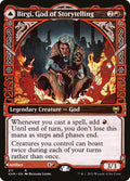 Birgi, God of Storytelling // Harnfel, Horn of Bounty – Rare Magic: The Gathering card from Kaldheim (#311)