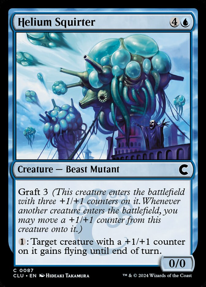 Helium Squirter – Common Magic: The Gathering card from Ravnica: Clue Edition (#87)