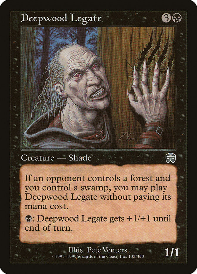Deepwood Legate – Uncommon Magic: The Gathering card from Mercadian Masques (#132)