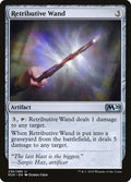 Retributive Wand – Uncommon Magic: The Gathering card from Core Set 2020 (#236)
