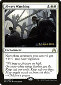 Always Watching – Rare Magic: The Gathering card from Shadows over Innistrad Promos (#1s)