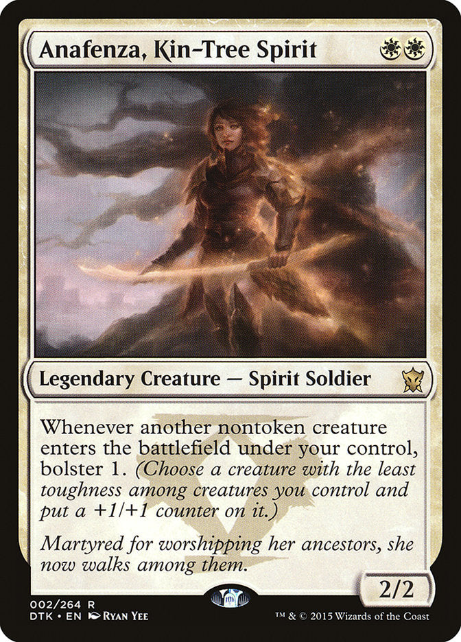 Anafenza, Kin-Tree Spirit – Rare Magic: The Gathering card from Dragons of Tarkir (#2)