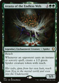 Arasta of the Endless Web – Rare Magic: The Gathering card from Commander Legends: Battle for Baldur's Gate (#817)