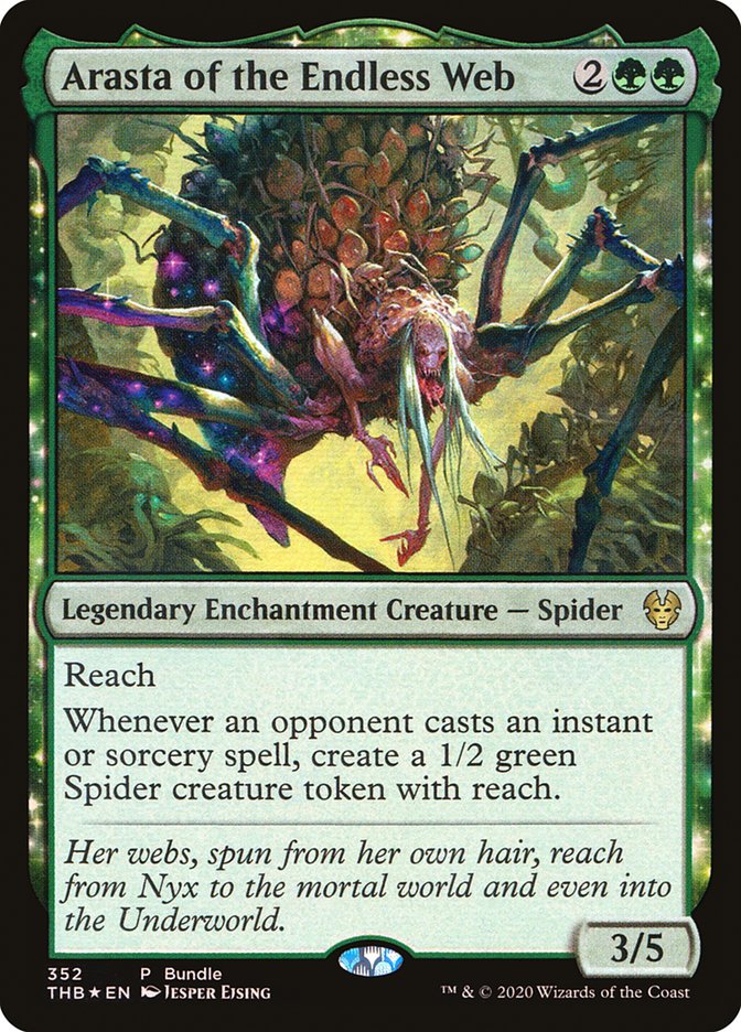 Arasta of the Endless Web – Rare Magic: The Gathering card from Theros Beyond Death (#352)