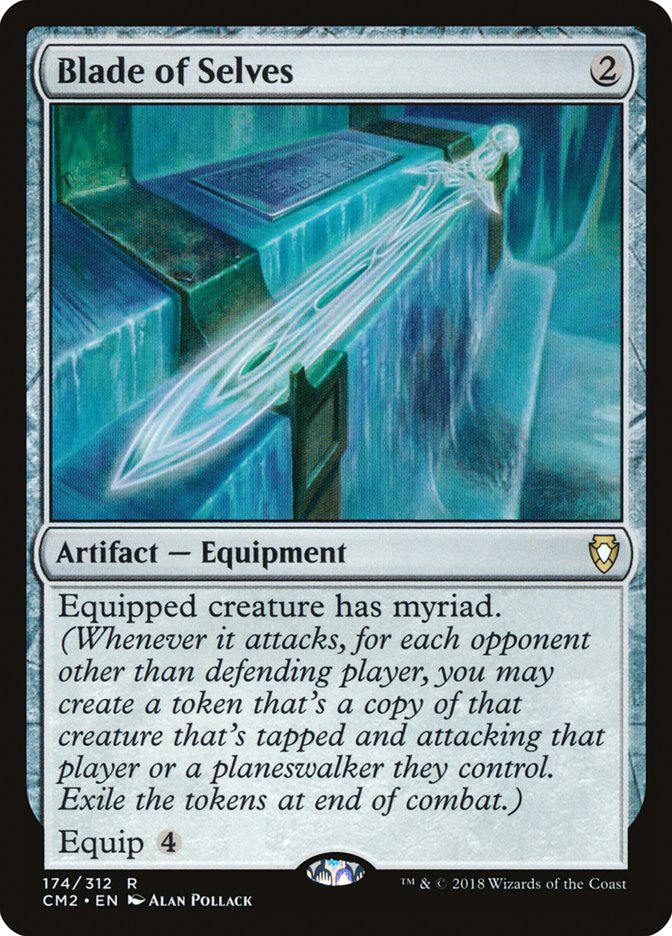 Blade of Selves – Rare Magic: The Gathering card from Commander Anthology Volume II (#174)