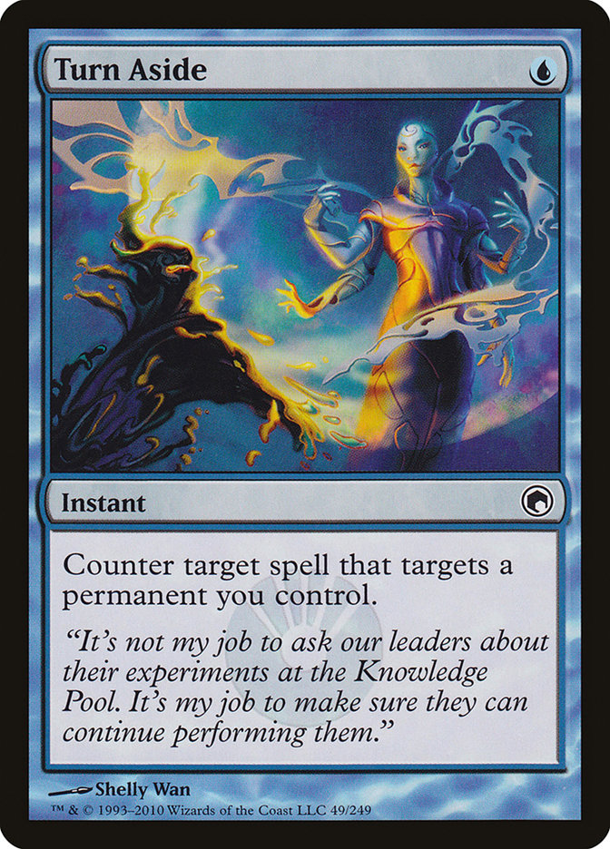 Turn Aside – Common Magic: The Gathering card from Scars of Mirrodin (#49)