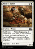 Pests of Honor – Uncommon Magic: The Gathering card from Wilds of Eldraine (#310)