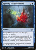 Splitting the Powerstone – Uncommon Magic: The Gathering card from The Brothers' War (#63)