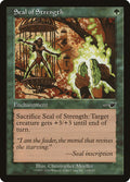 Seal of Strength – Common Magic: The Gathering card from Nemesis (#115)