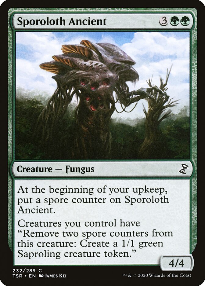 Sporoloth Ancient – Common Magic: The Gathering card from Time Spiral Remastered (#232)