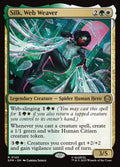Silk, Web Weaver – Rare Magic: The Gathering card from Marvel's Spider-Man (#145)