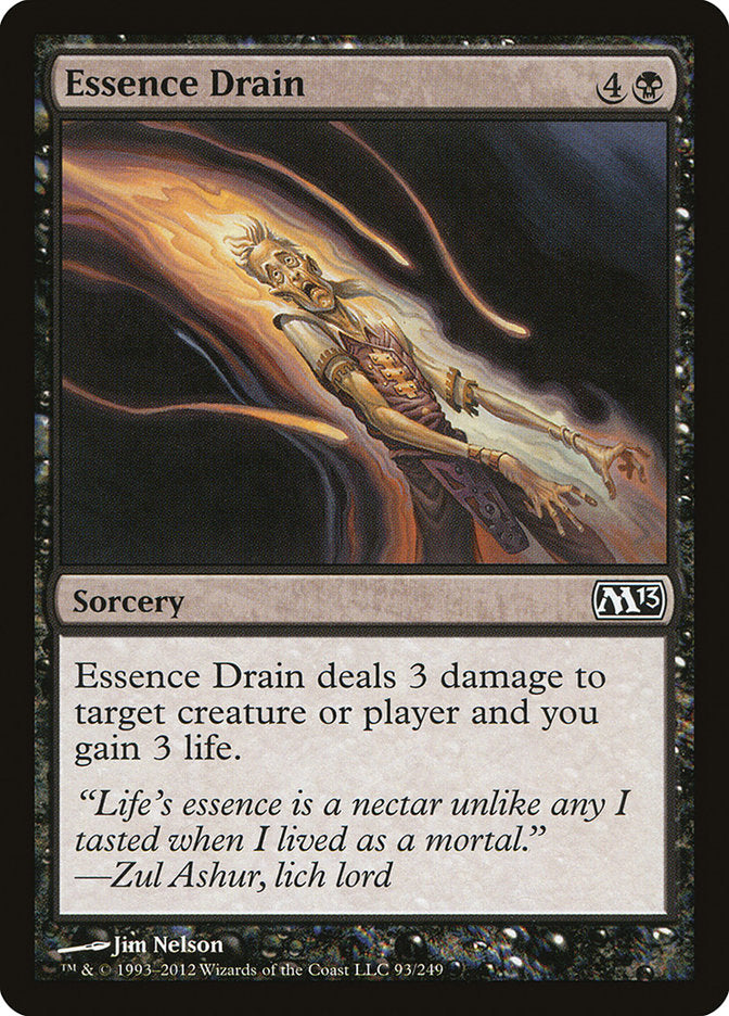 Essence Drain – Common Magic: The Gathering card from Magic 2013 (#93)