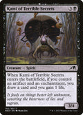 Kami of Terrible Secrets – Common Magic: The Gathering card from Kamigawa: Neon Dynasty (#105)