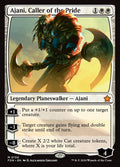 Ajani, Caller of the Pride – Mythic Magic: The Gathering card from Foundations (#134)