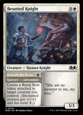 Besotted Knight // Betroth the Beast – Common Magic: The Gathering card from Wilds of Eldraine (#4)