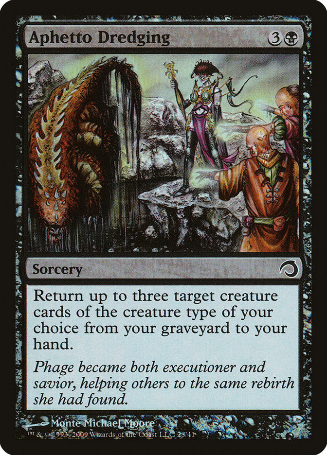 Aphetto Dredging – Common Magic: The Gathering card from Premium Deck Series: Slivers (#28)