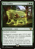Bear Umbra – Rare Magic: The Gathering card from Neon Dynasty Commander (#113)