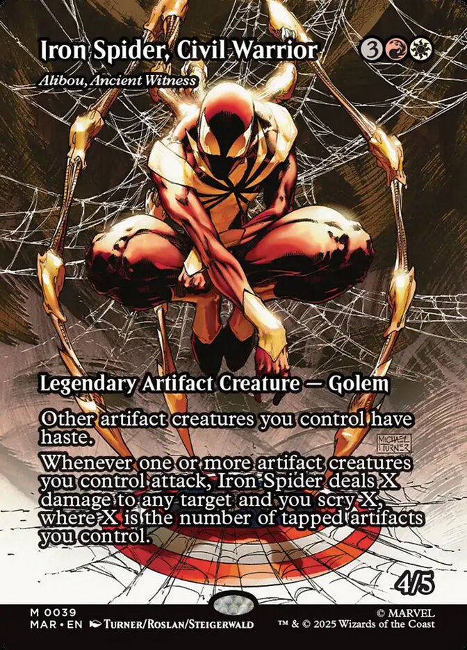 Alibou, Ancient Witness – Mythic Magic: The Gathering card from Marvel Universe (#39)