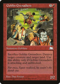 Goblin Grenadiers – Uncommon Magic: The Gathering card from Weatherlight (#104)