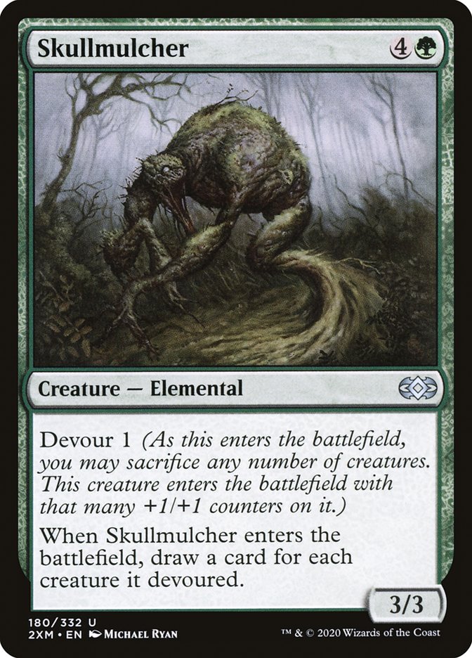 Skullmulcher – Uncommon Magic: The Gathering card from Double Masters (#180)