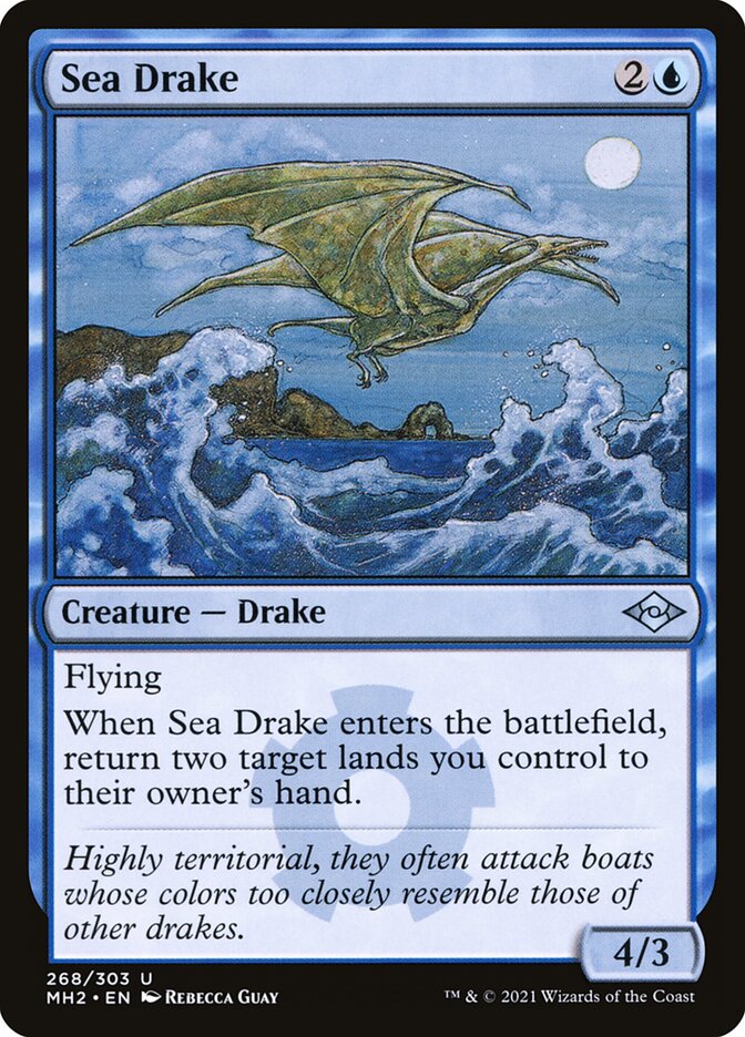 Sea Drake – Uncommon Magic: The Gathering card from Modern Horizons 2 (#268)