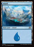 Island – Common Magic: The Gathering card from Aetherdrift (#280)