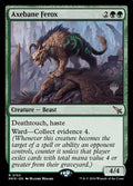 Axebane Ferox – Rare Magic: The Gathering card from Murders at Karlov Manor Promos (#153p)