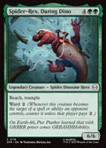 Spider-Rex, Daring Dino – Common Magic: The Gathering card from Marvel's Spider-Man (#116)