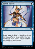 Serum Visions – Uncommon Magic: The Gathering card from Outlaws of Thunder Junction Commander (#112)