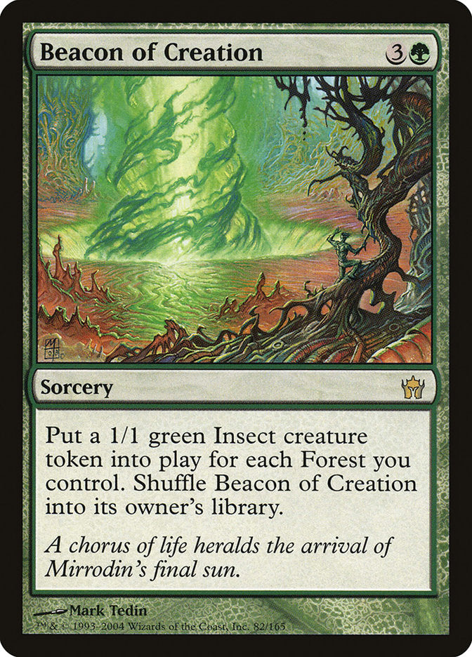 Beacon of Creation – Rare Magic: The Gathering card from Fifth Dawn (#82)