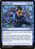 Reality Heist – Uncommon Magic: The Gathering card from Kamigawa: Neon Dynasty (#75)
