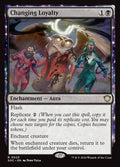 Changing Loyalty – Rare Magic: The Gathering card from Secrets of Strixhaven Commander (#23)