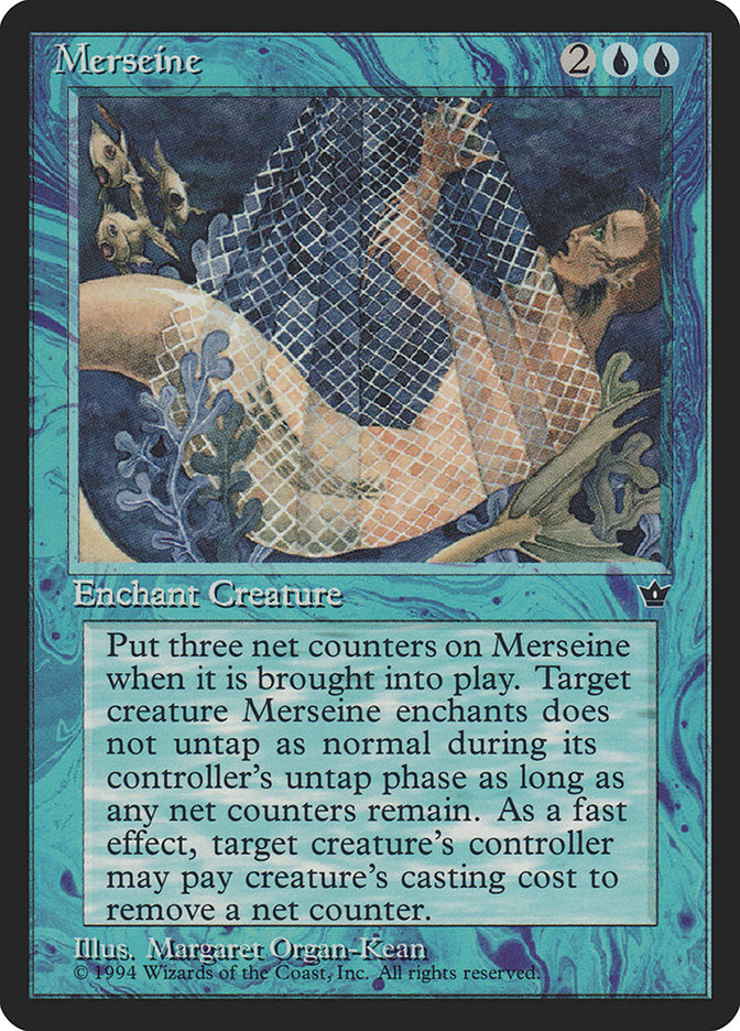 Merseine – Common Magic: The Gathering card from Fallen Empires (#23b)
