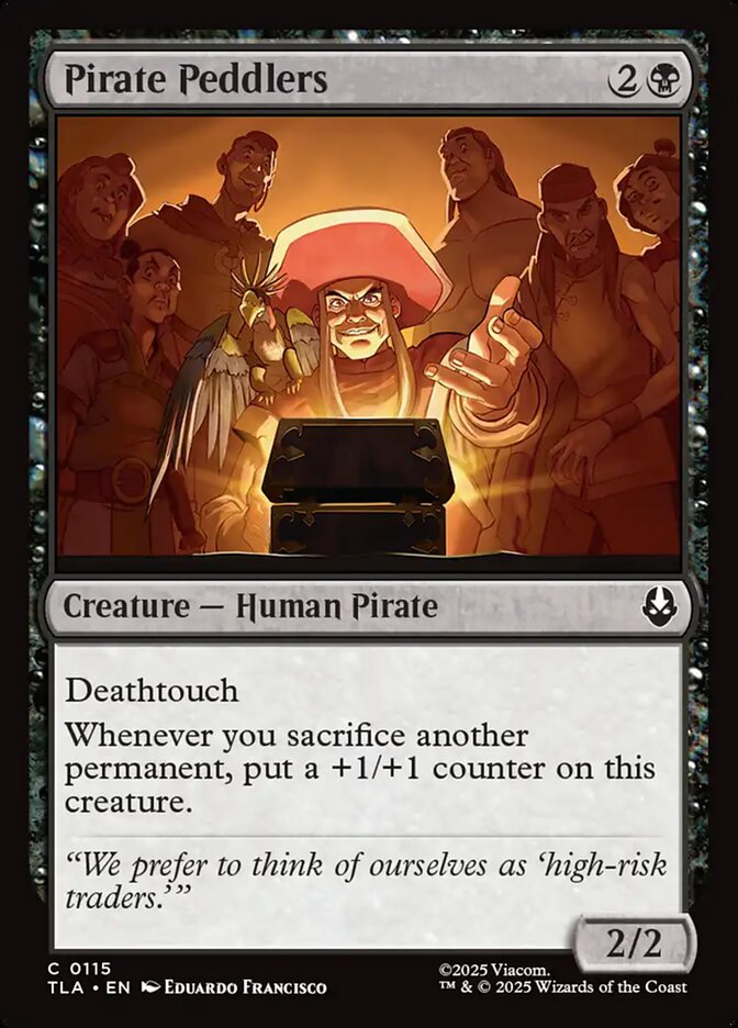 Pirate Peddlers – Common Magic: The Gathering card from Avatar: The Last Airbender (#115)