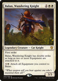 Balan, Wandering Knight – Rare Magic: The Gathering card from Commander 2017 (#2)