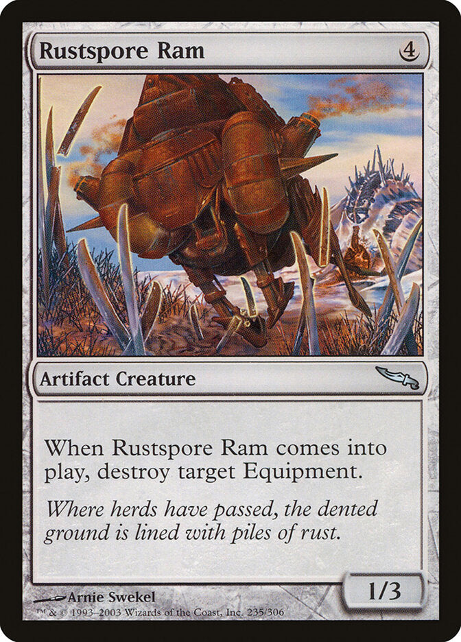 Rustspore Ram – Uncommon Magic: The Gathering card from Mirrodin (#235)