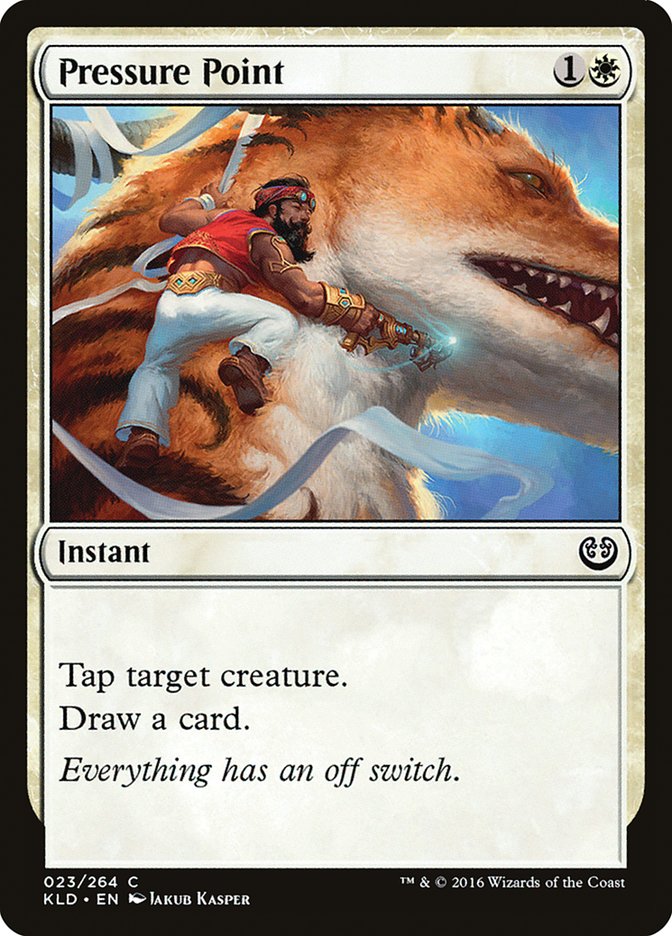 Pressure Point – Common Magic: The Gathering card from Kaladesh (#23)