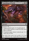 Gnashing of Teeth – Uncommon Magic: The Gathering card from The Hobbit (#69)