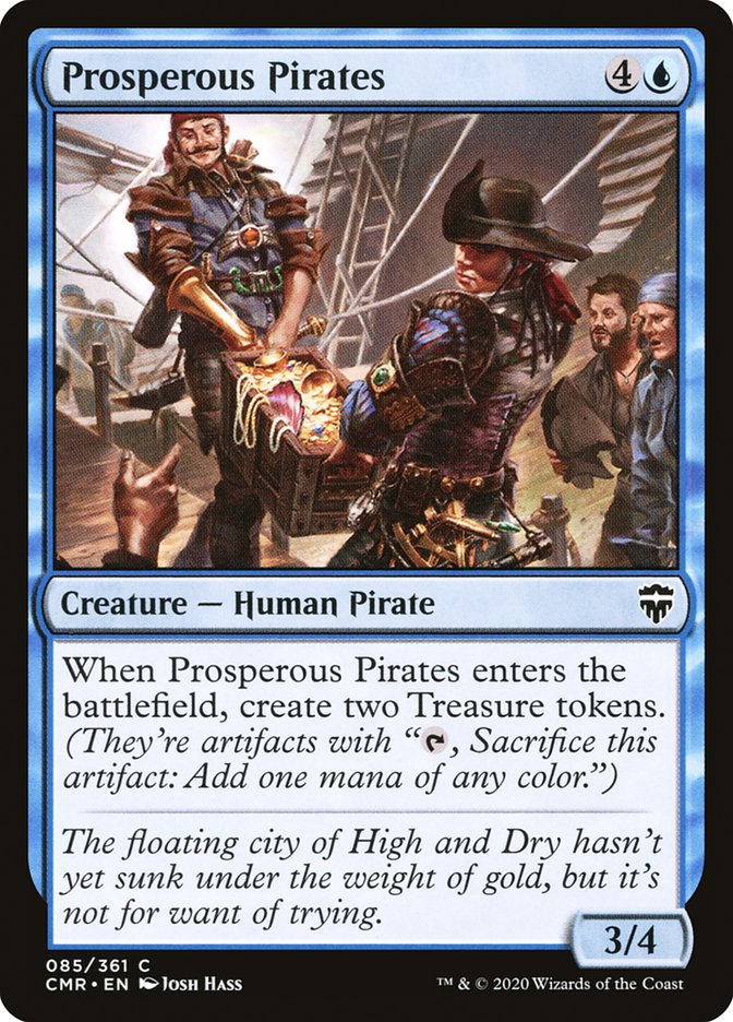 Prosperous Pirates – Common Magic: The Gathering card from Commander Legends (#85)