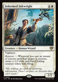 Informed Inkwright – Rare Magic: The Gathering card from Secrets of Strixhaven (#20)