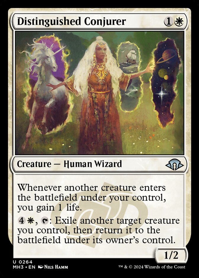 Distinguished Conjurer – Uncommon Magic: The Gathering card from Modern Horizons 3 (#264)